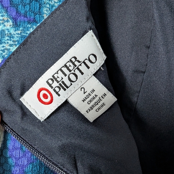 "Like New" PETER PILOTTO x Target 🎯 Floral Pattern Textured Romper - Picture 9 of 10